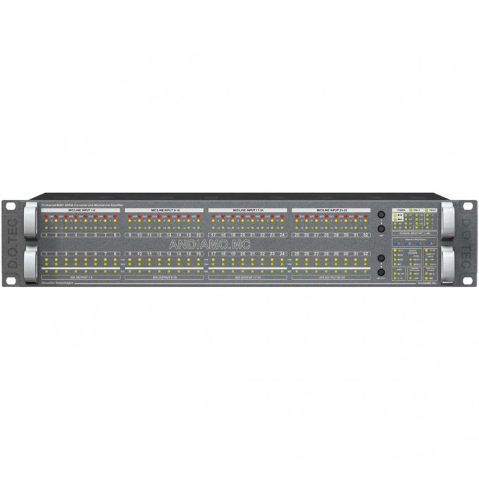 АЦП/ЦАП конвертор DIRECTOUT TECHNOLOGIES ANDIAMO.MC SC/SC +24 dBu 55232