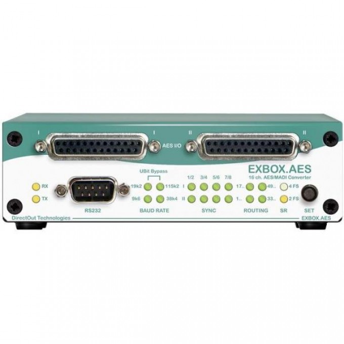 АЦП/ЦАП конвертор DIRECTOUT TECHNOLOGIES EXBOX.AES 55241